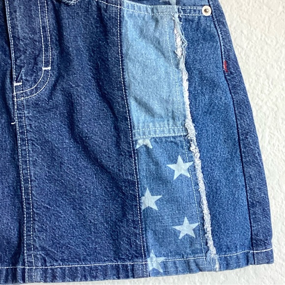 SUMMER CLOSEOUT ☀️ \Tommy Hilfiger\ Americana Denim Mini Skirt - Picture 5 of 13